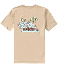 Quiksilver Big Boys Short Sleeve Dog Wave T-Shirt