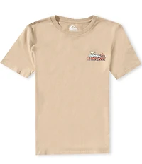 Quiksilver Big Boys Short Sleeve Dog Wave T-Shirt