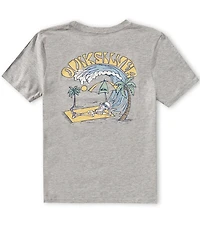 Quiksilver Big Boys Short Sleeve Doing Fine Beach T-Shirt
