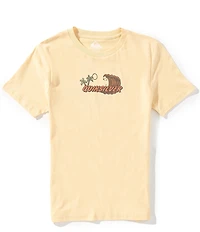 Quiksilver Big Boys Short Sleeve Hot Cocoa Wave Graphic T-Shirt