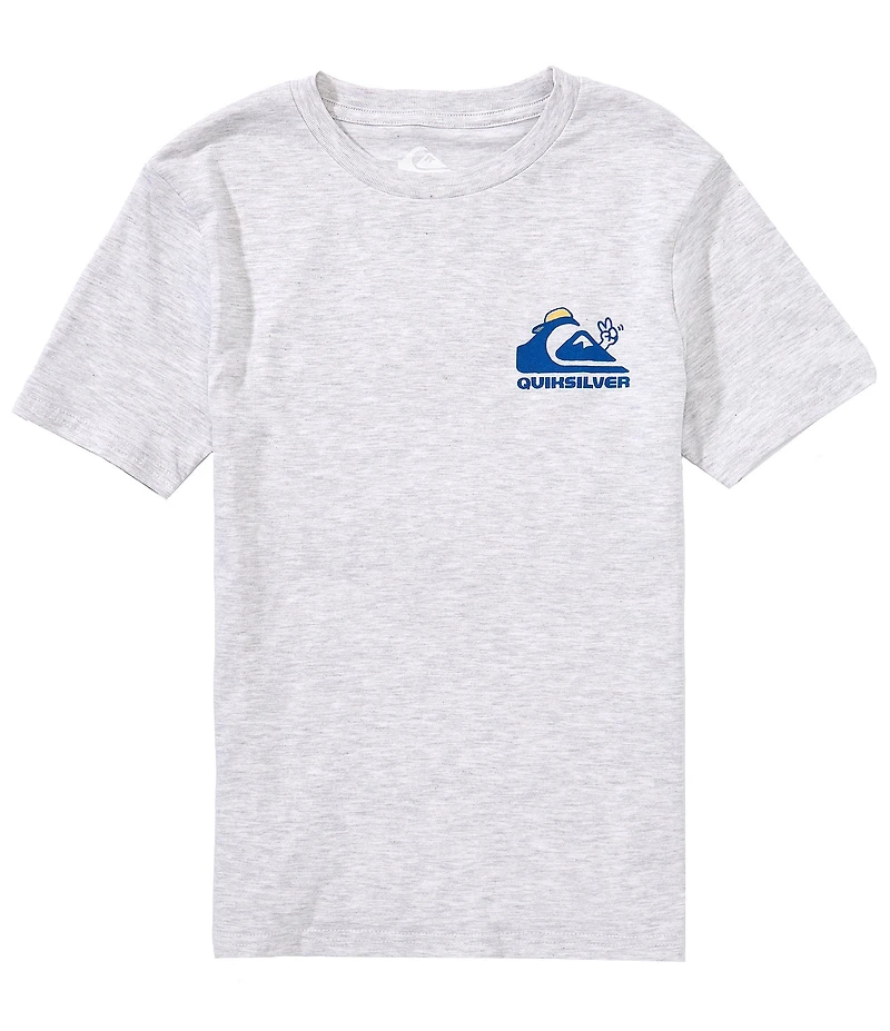 Quiksilver Big Boys Short Sleeve Logo Walker T-Shirt