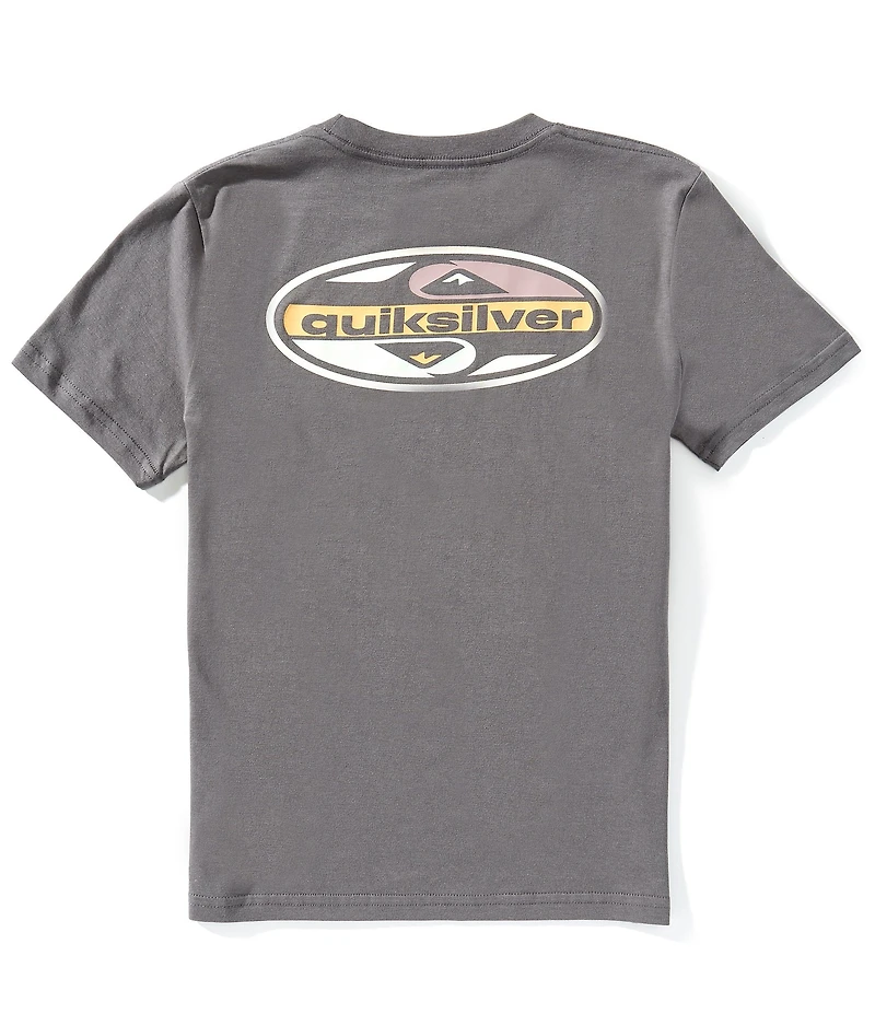 Quiksilver Big Boys Short Sleeve Oval Core T-Shirt