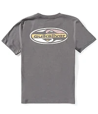 Quiksilver Big Boys Short Sleeve Oval Core T-Shirt