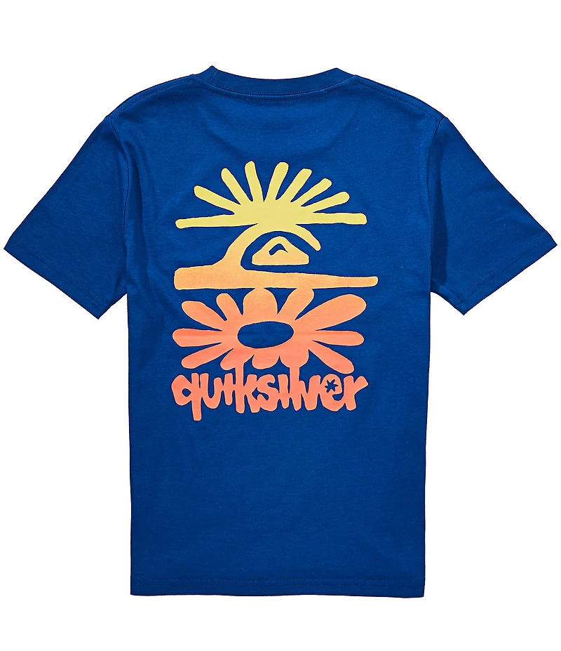 Quiksilver Big Boys Short Sleeve Piled Up T-Shirt