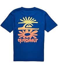 Quiksilver Big Boys Short Sleeve Piled Up T-Shirt