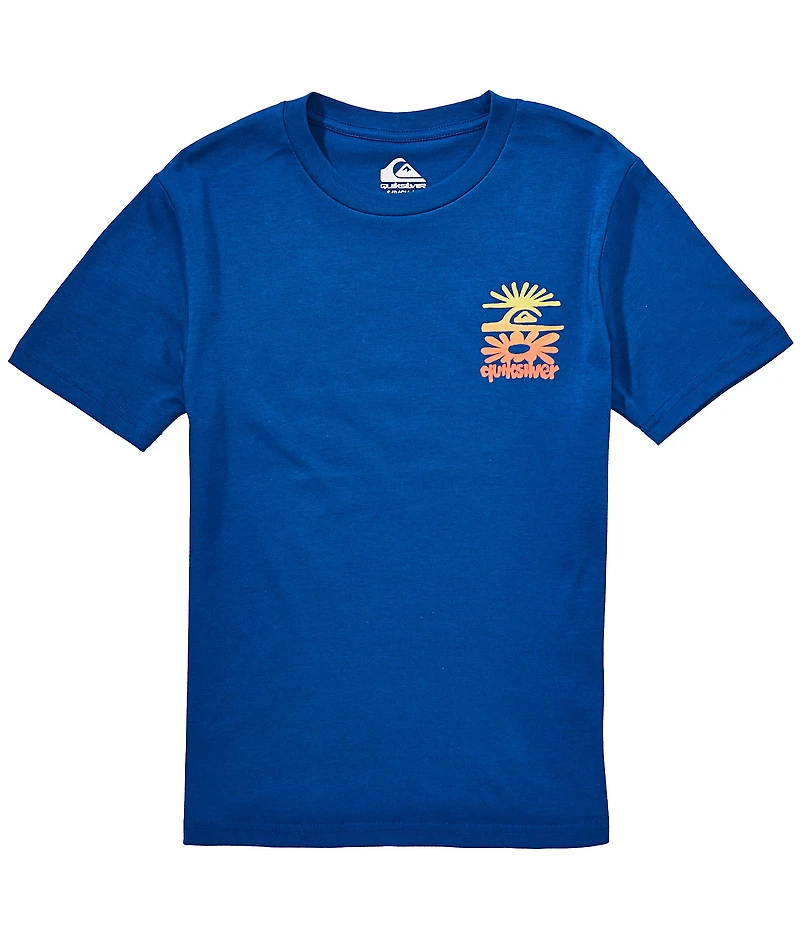 Quiksilver Big Boys Short Sleeve Piled Up T-Shirt