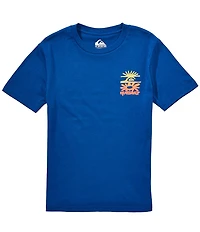Quiksilver Big Boys Short Sleeve Piled Up T-Shirt