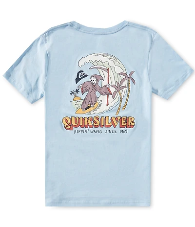 Quiksilver Big Boys Short Sleeve Reaper Surfer T-Shirt