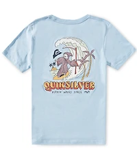Quiksilver Big Boys Short Sleeve Reaper Surfer T-Shirt