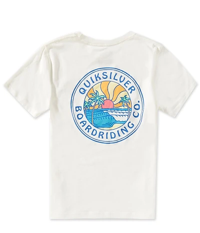 Quiksilver Big Boys Short-Sleeve Surf Circle T-Shirt