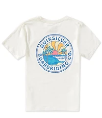 Quiksilver Big Boys Short-Sleeve Surf Circle T-Shirt