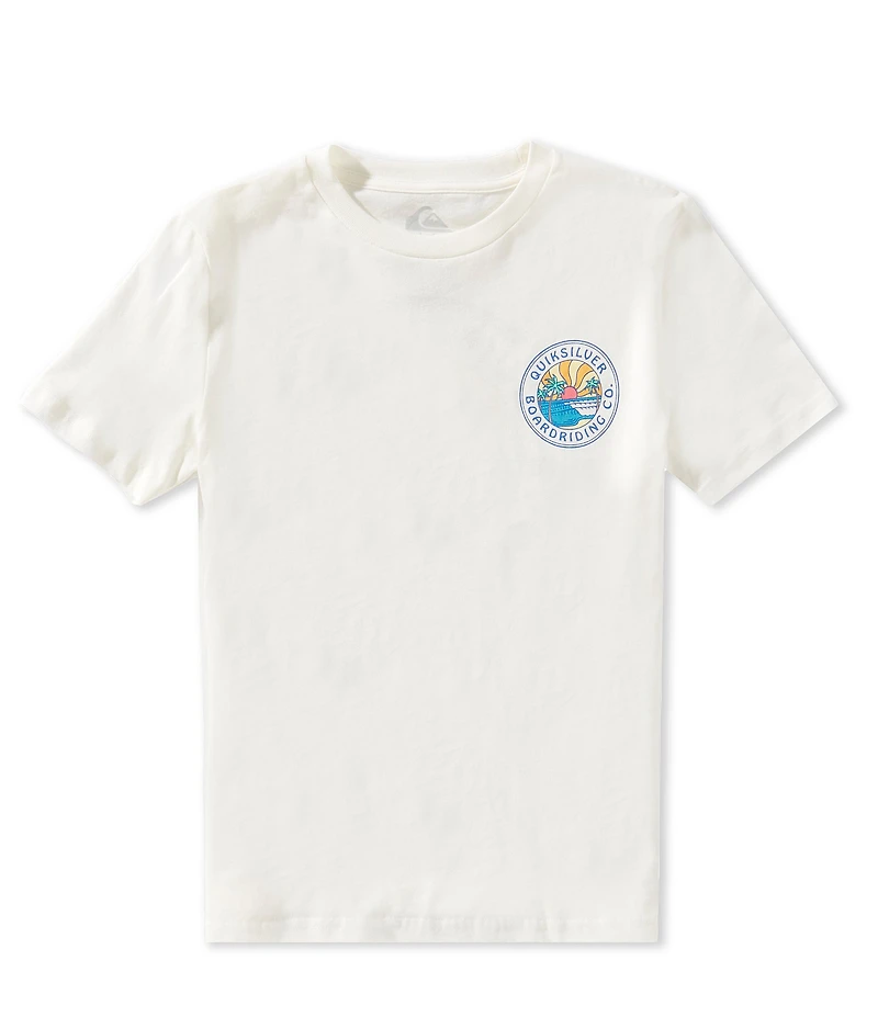 Quiksilver Big Boys Short-Sleeve Surf Circle T-Shirt