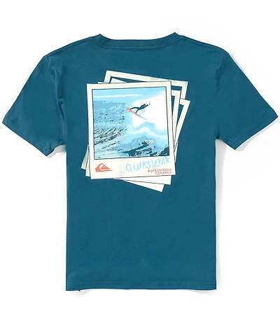 Quiksilver Big Boys Short Sleeve Surf Snapshot T-Shirt