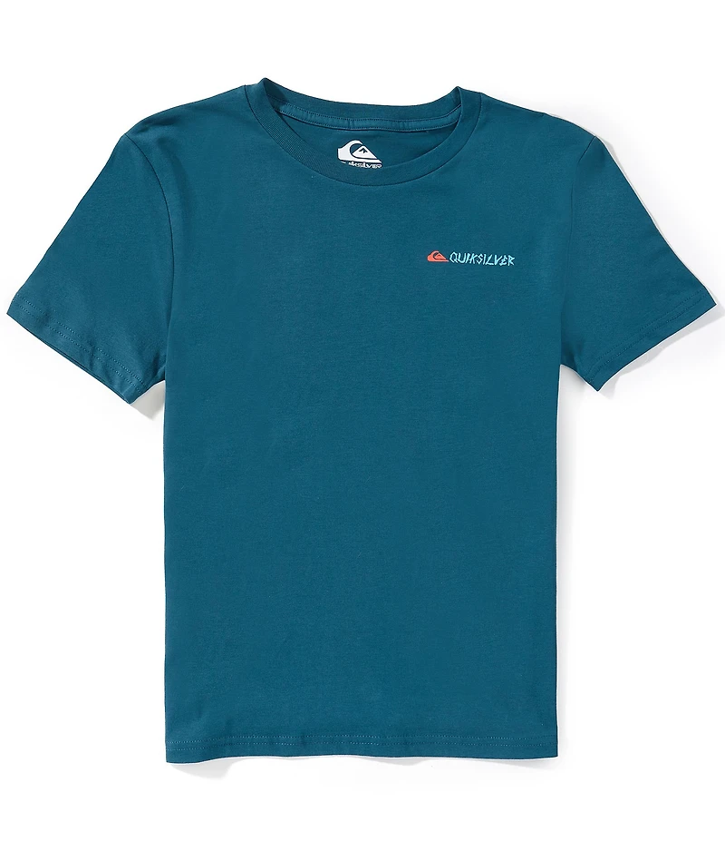 Quiksilver Big Boys Short Sleeve Surf Snapshot T-Shirt