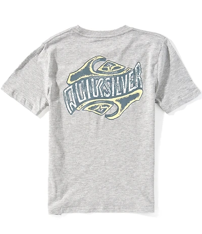 Quiksilver Big Boys Three Deep Short Sleeve T-Shirt