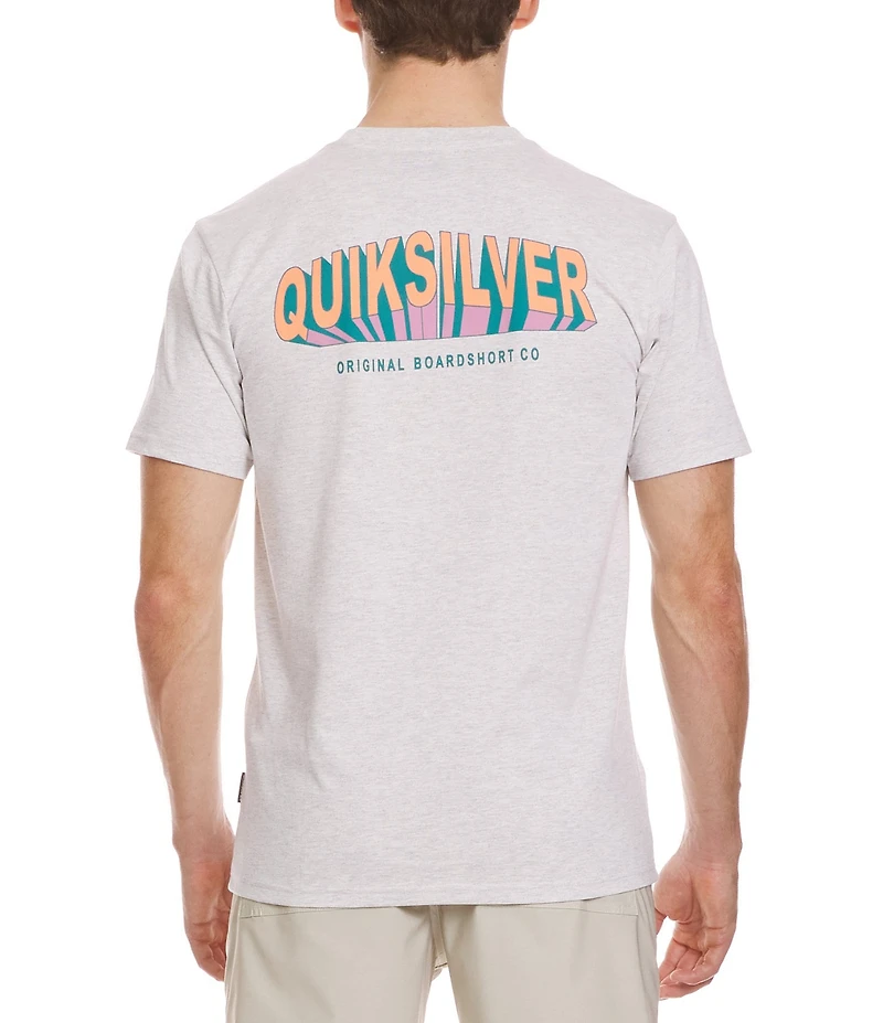 Quiksilver Blocked Graphic Short Sleeve T-Shirt
