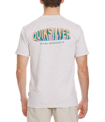 Quiksilver Blocked Graphic Short Sleeve T-Shirt
