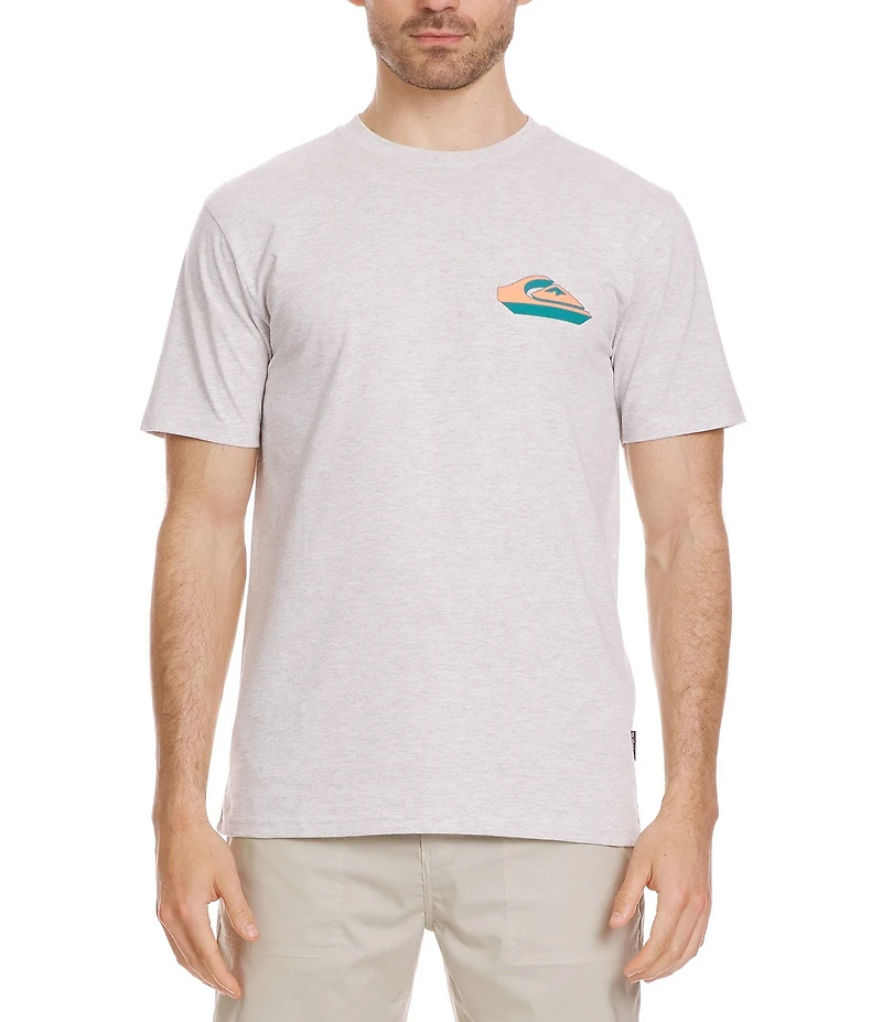 Quiksilver Blocked Graphic Short Sleeve T-Shirt