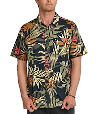 Quiksilver Blueweed Short Sleeve Woven Shirt