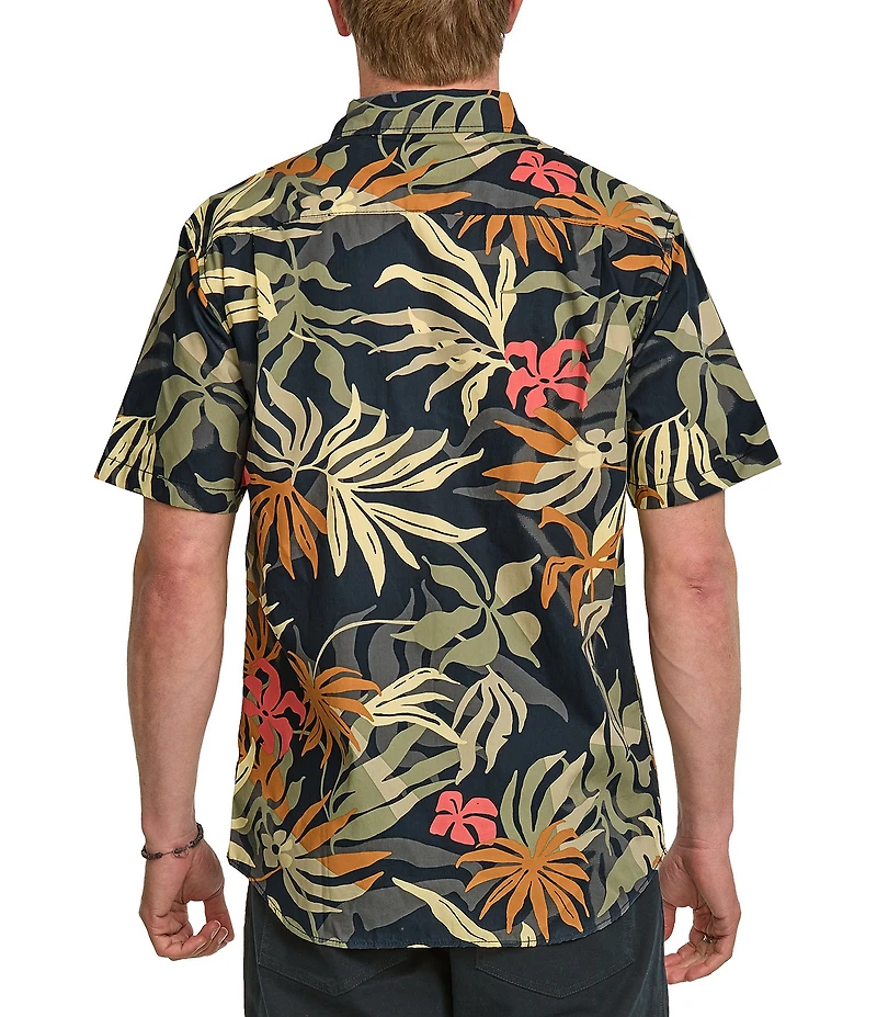 Quiksilver Blueweed Short Sleeve Woven Shirt