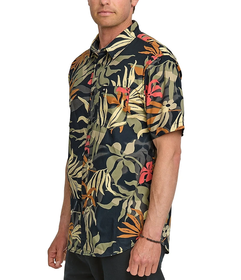Quiksilver Blueweed Short Sleeve Woven Shirt