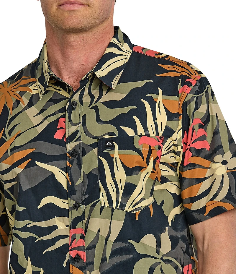 Quiksilver Blueweed Short Sleeve Woven Shirt