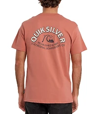 Quiksilver Bubble Arch Logo Short Sleeve T-Shirt