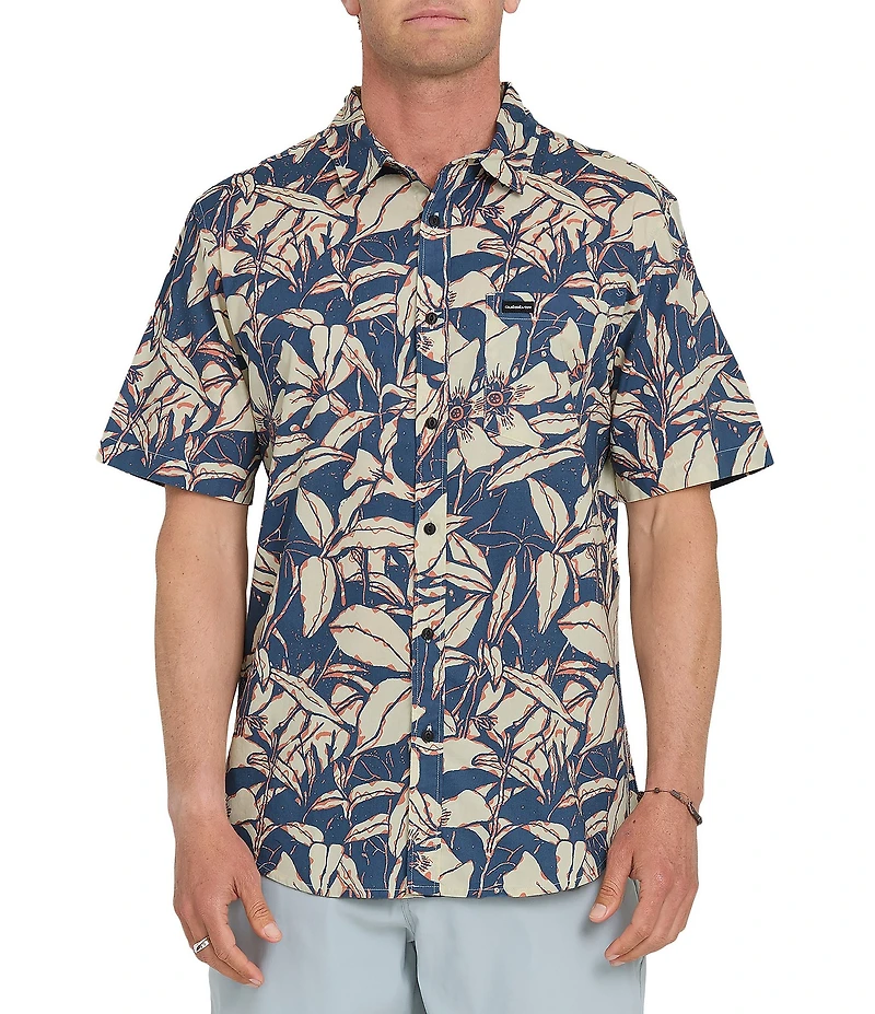 Quiksilver Cantina Short Sleeve Printed Woven Shirt