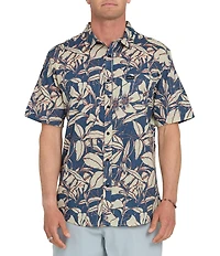 Quiksilver Cantina Short Sleeve Printed Woven Shirt