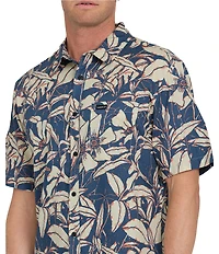 Quiksilver Cantina Short Sleeve Printed Woven Shirt