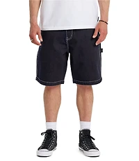 Quiksilver Carpenter Baggy 21#double; Outseam Denim Walkshorts
