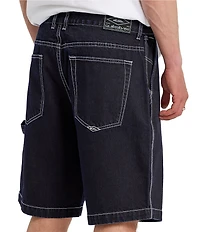 Quiksilver Carpenter Baggy 21#double; Outseam Denim Walkshorts