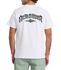 Quiksilver Diamond Arch Logo Short Sleeve T-Shirt