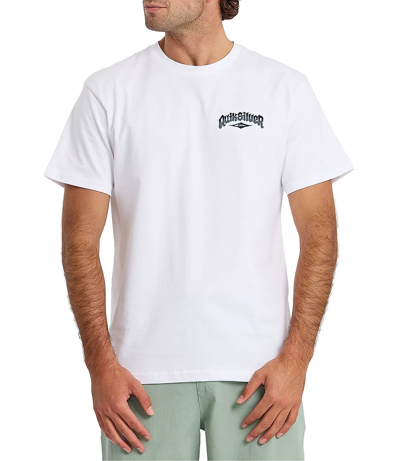 Quiksilver Diamond Arch Logo Short Sleeve T-Shirt