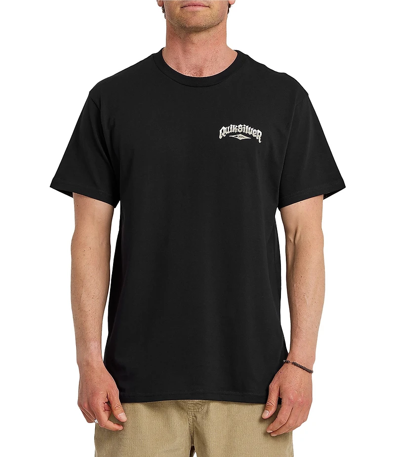 Quiksilver Diamond Arch Logo Short Sleeve T-Shirt