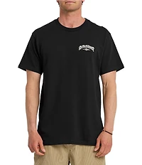 Quiksilver Diamond Arch Logo Short Sleeve T-Shirt