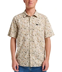 Quiksilver Ditsy Mini Short Sleeve Poplin Shirt