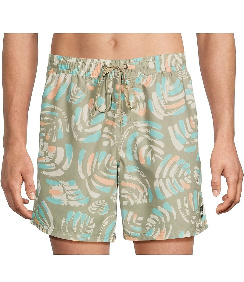 Quiksilver Everyday Mix 17#double; Inseam Volley Swim Trunks