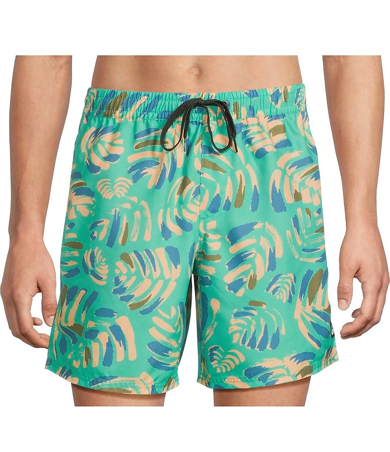 Quiksilver Everyday Mix 17#double; Inseam Volley Swim Trunks