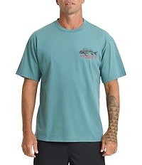 Quiksilver Fish Bones Short Sleeve T-Shirt