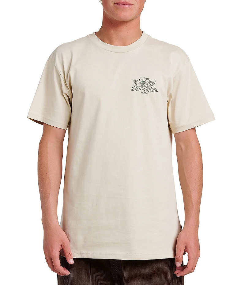 Quiksilver Floral Needs Short Sleeve T-Shirt