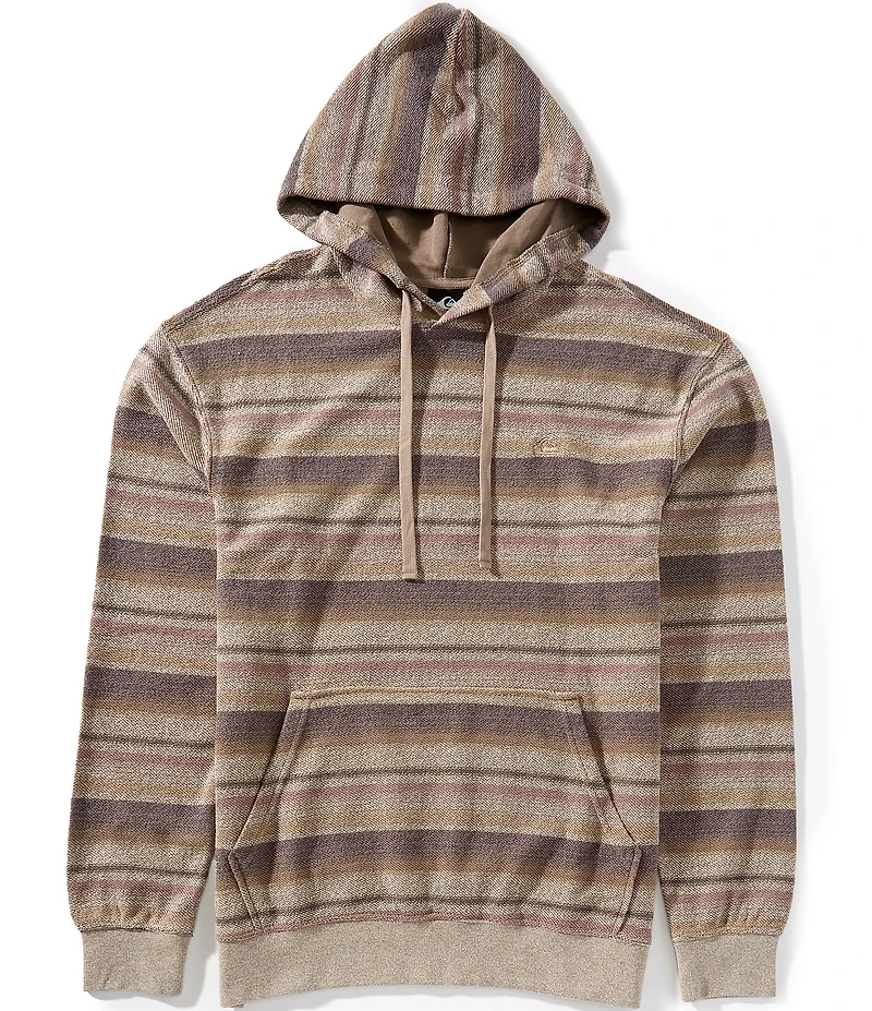 Quiksilver Great Otway Long Sleeve Striped Hoodie