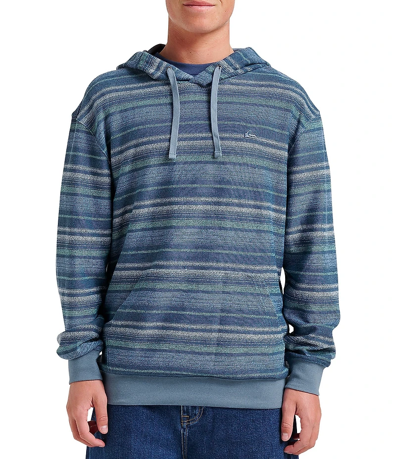 Quiksilver Great Otway Long Sleeve Striped Hoodie