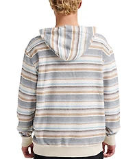 Quiksilver Great Otway Long Sleeve Striped Hoodie