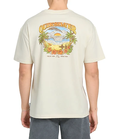 Quiksilver Hawaiian Paradise Short Sleeve Graphic T-Shirt