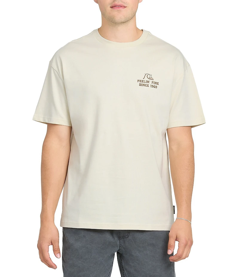 Quiksilver Hawaiian Paradise Short Sleeve Graphic T-Shirt