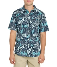 Quiksilver Jetty Bloom Short Sleeve Woven Shirt