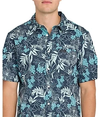 Quiksilver Jetty Bloom Short Sleeve Woven Shirt