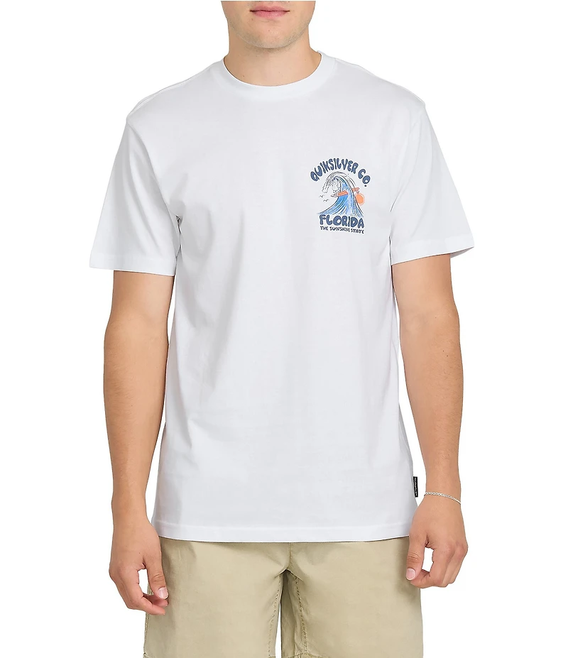 Quiksilver Johnny Short Sleeve Graphic T-Shirt