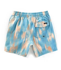 Quiksilver Little Boys Everyday Mix Tie-Dye-Print Volley Shorts